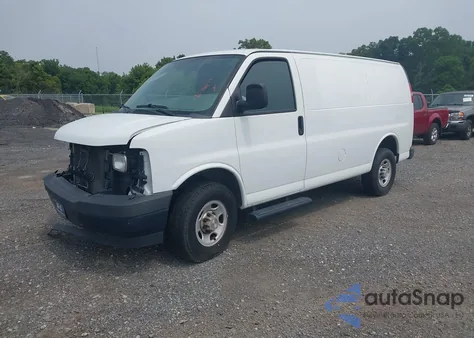 2017 GMC Savana 2500 G2500 from USA, damaged, VIN 1GTW7AFFXH1339209